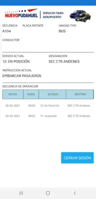 Servicio Taxis Aeropuerto android App screenshot 1